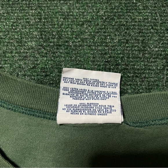 Vintage 90s Green Bay Packers NFL Football Green T Shirt Size XL 25X30.5 - Picture 8 of 11